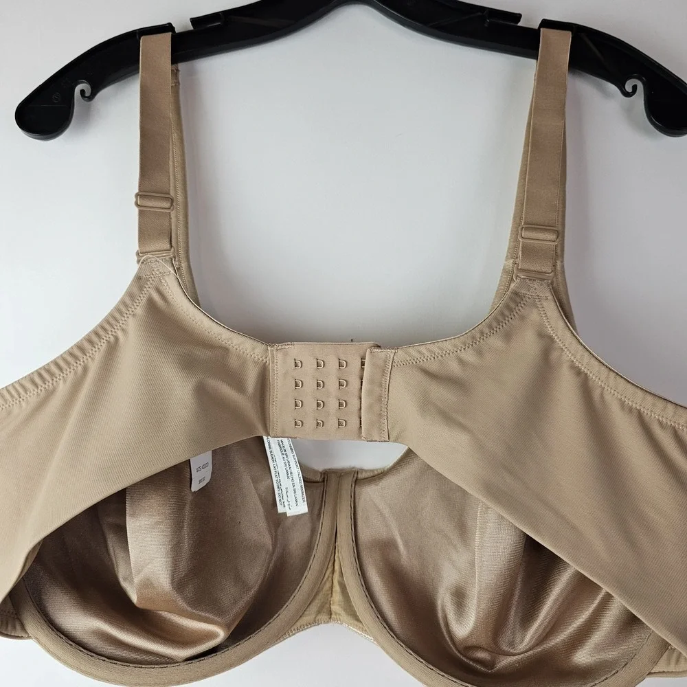 Soma Stunning Support Unlined Minimizer‎ Bra Size 42DDD 42F NWT $60 Soft Tan